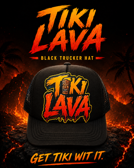 Tiki Lava Trucker Hat