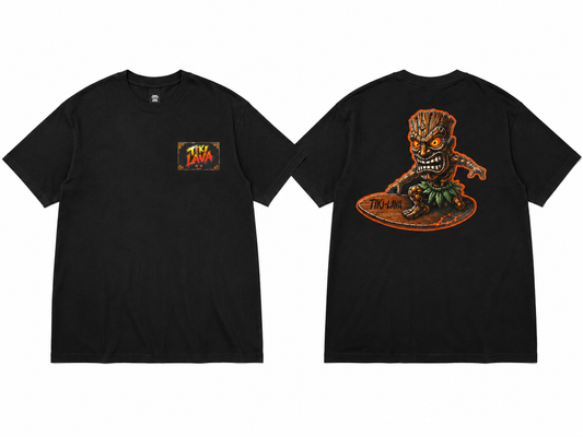 TIKI LAVA - Heavyweight Graphic Tee
