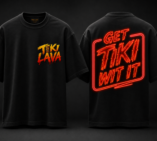 TIKI LAVA - Heavyweight Graphic Tee