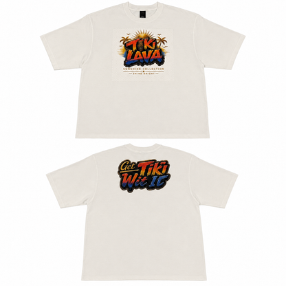 TIKI LAVA - Heavyweight Graphic Tee